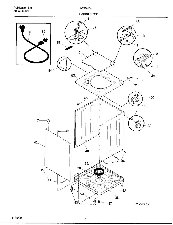 Diagram for WWX223RED1