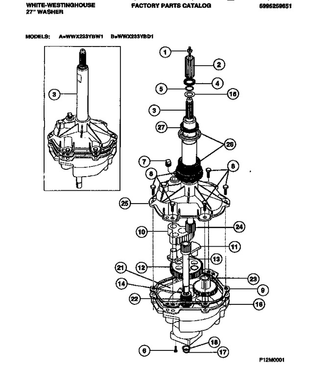 Diagram for WWX233YBW1