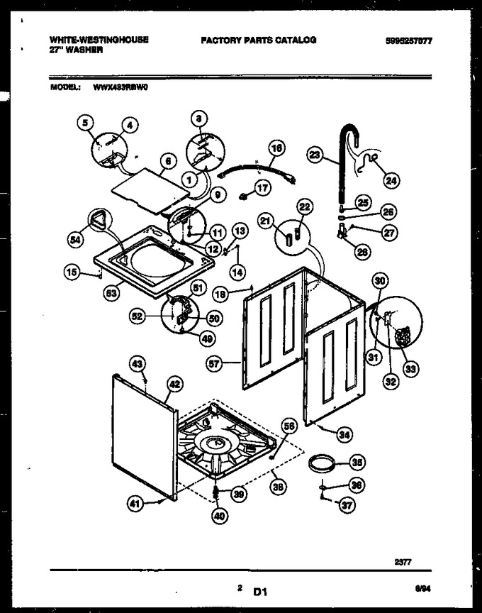 Diagram for WWX433RBD0