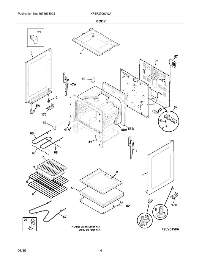 Diagram for XFEF3000LWA