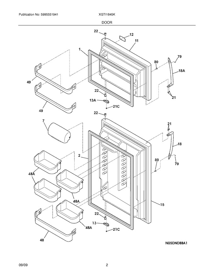 Diagram for XGTI1845KF0