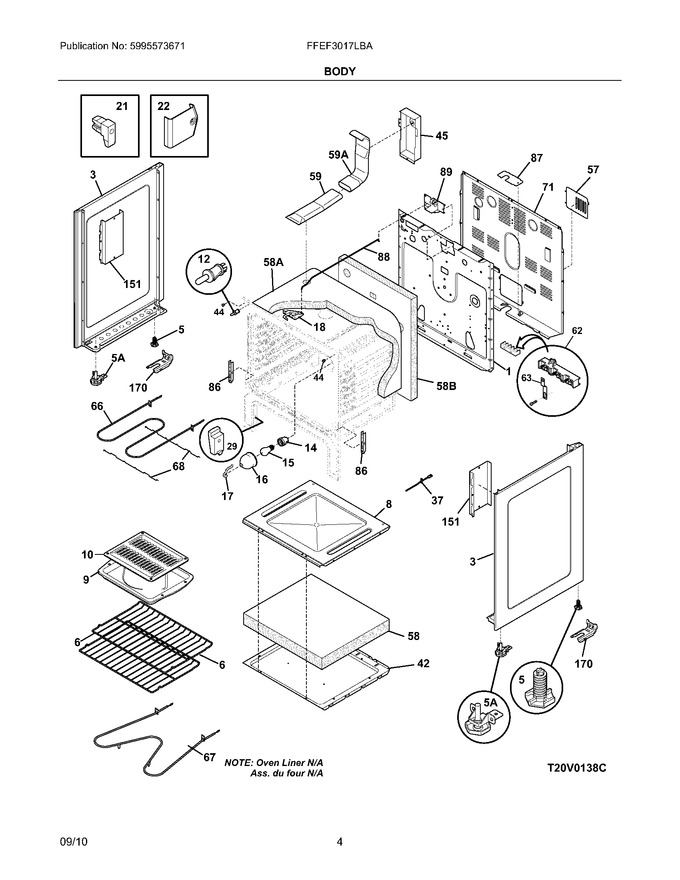 Diagram for FFEF3017LBA