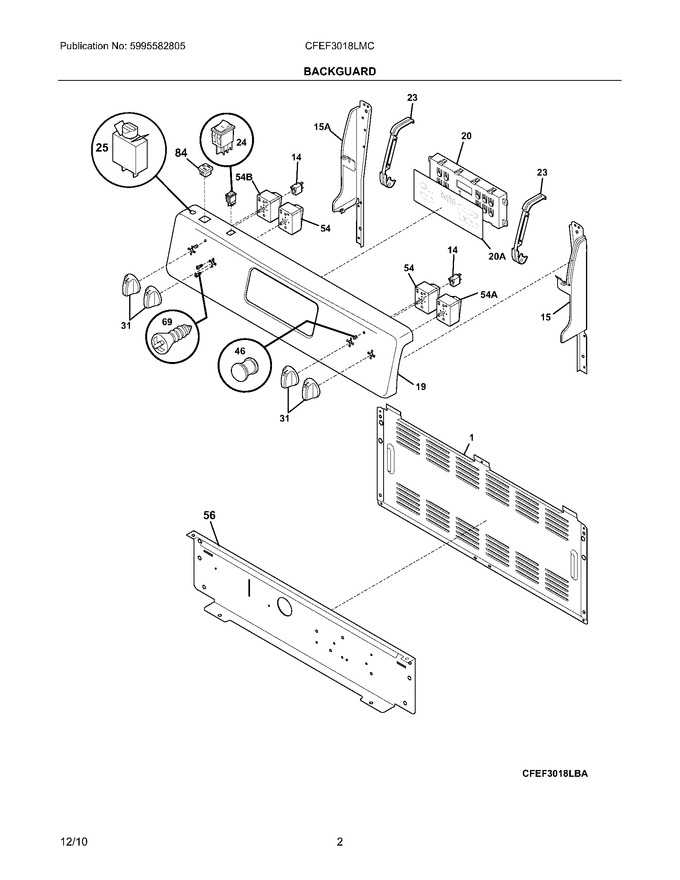 Diagram for CFEF3018LMC