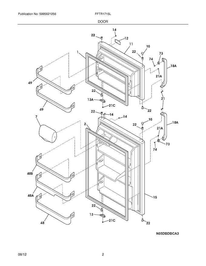 Diagram for FFTR1715LWC