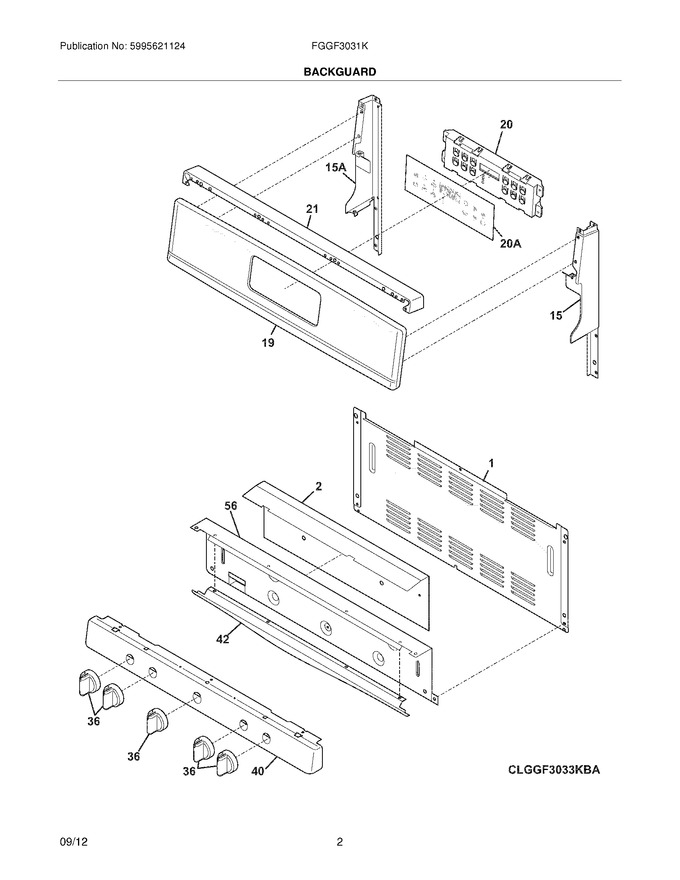 Diagram for FGGF3031KBM