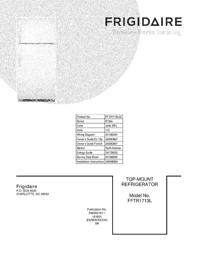 Diagram for FFTR1713LQC