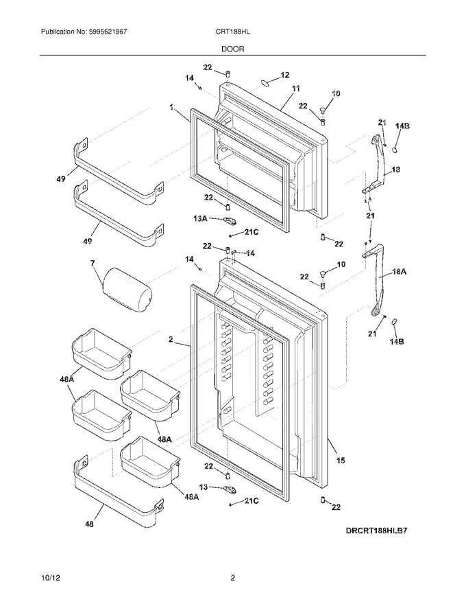 Diagram for CRT188HLB7