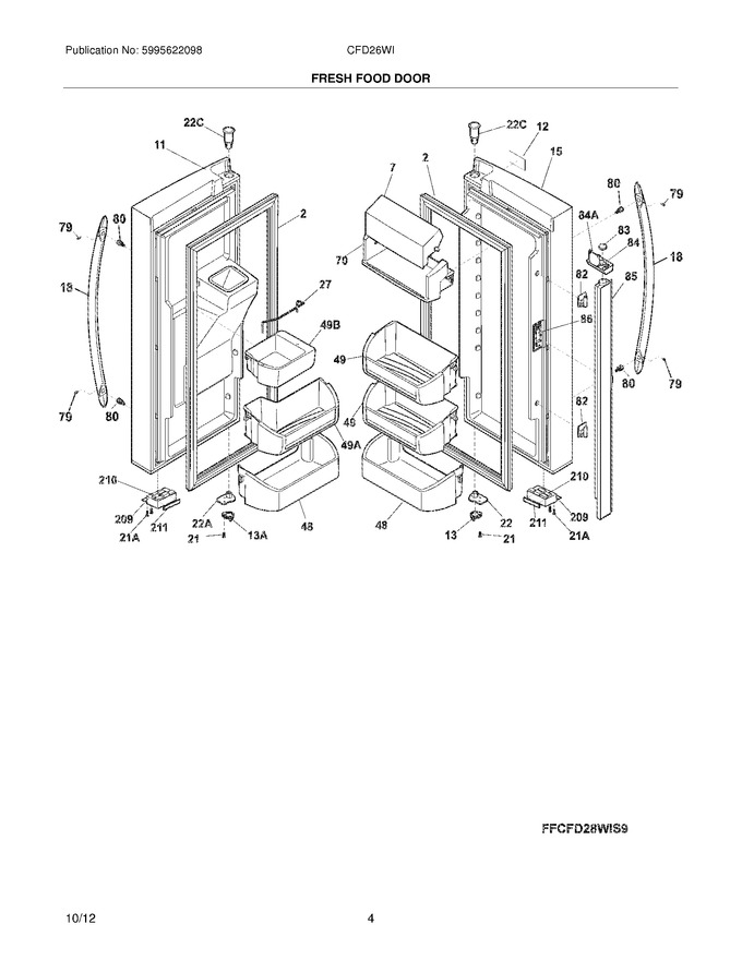 Diagram for CFD28WISA