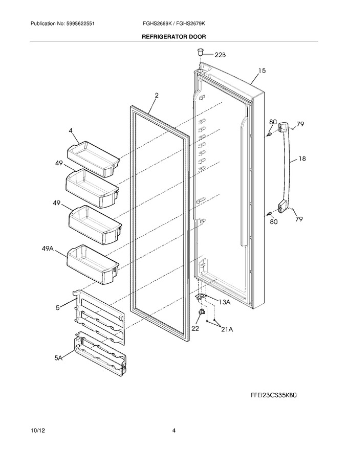Diagram for FGHS2669KE3