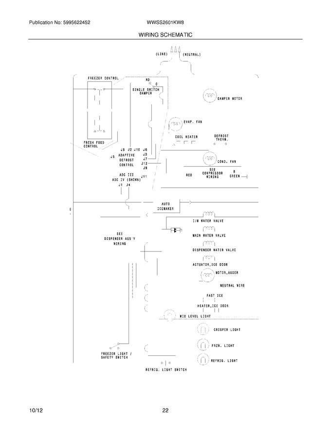 Diagram for WWSS2601KW8