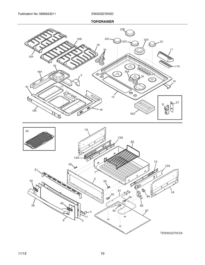 Diagram for EW30GS75KSD