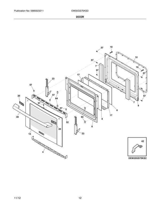 Diagram for EW30GS75KSD