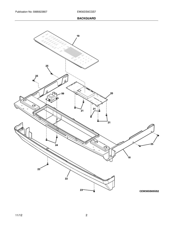 Diagram for EW30DS6CGS7