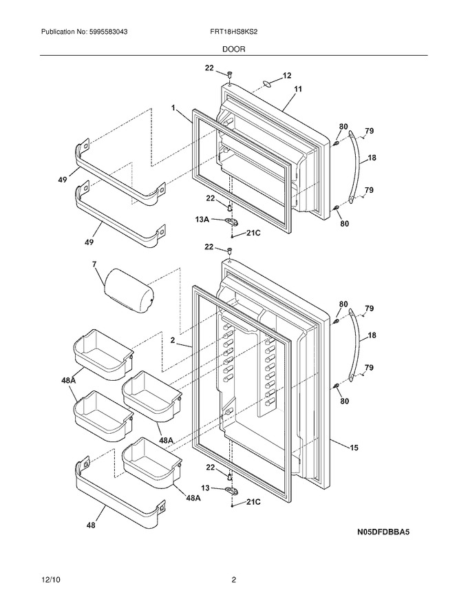 Diagram for FRT18HS8KS2