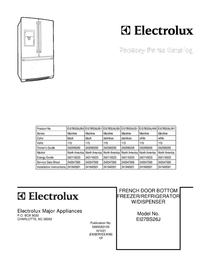 Diagram for EI27BS26JS1