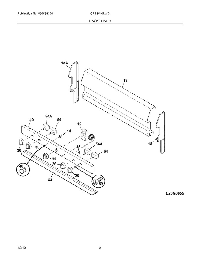 Diagram for CRE3510LWD