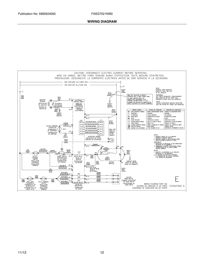 Diagram for FASG7021NW2