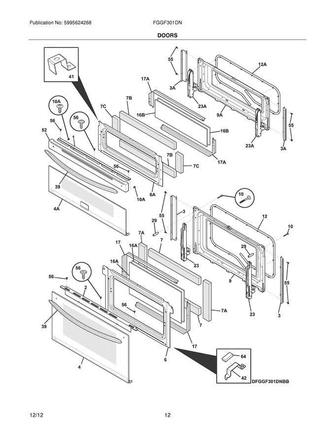 Diagram for FGGF301DNWA
