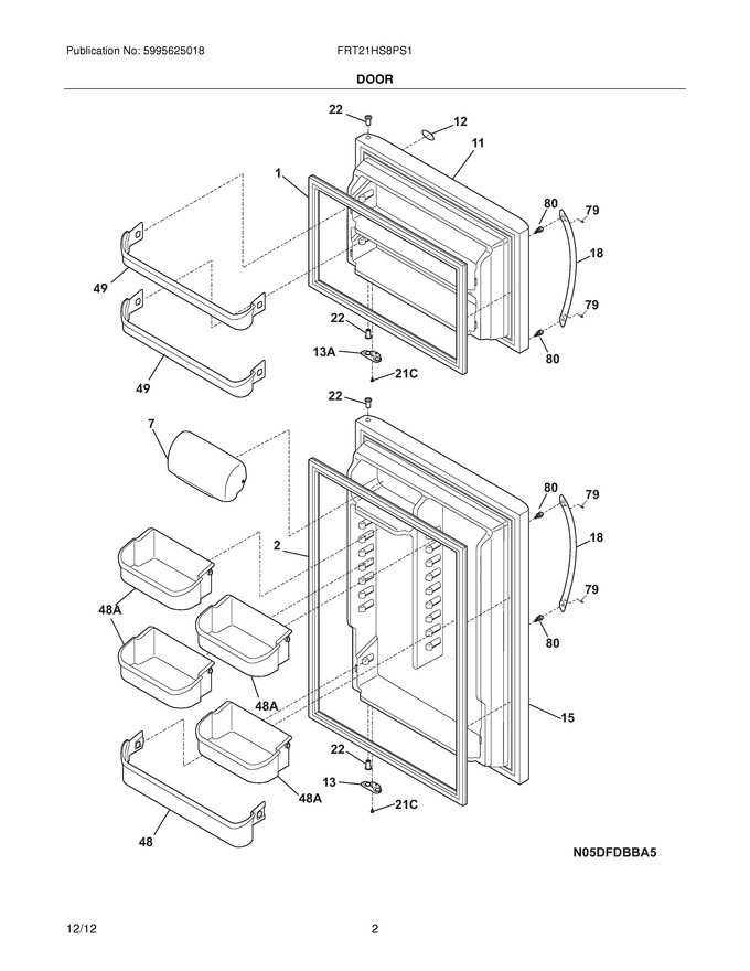 Diagram for FRT21HS8PS1