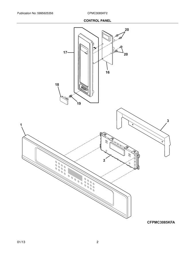 Diagram for CPMC3085KF2