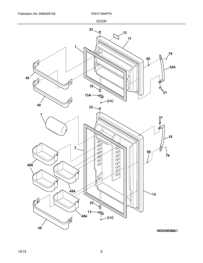 Diagram for DGHT1844PF0