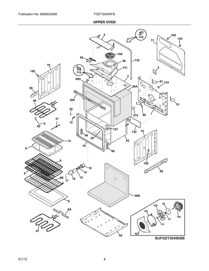 Diagram for FGET3045KFB