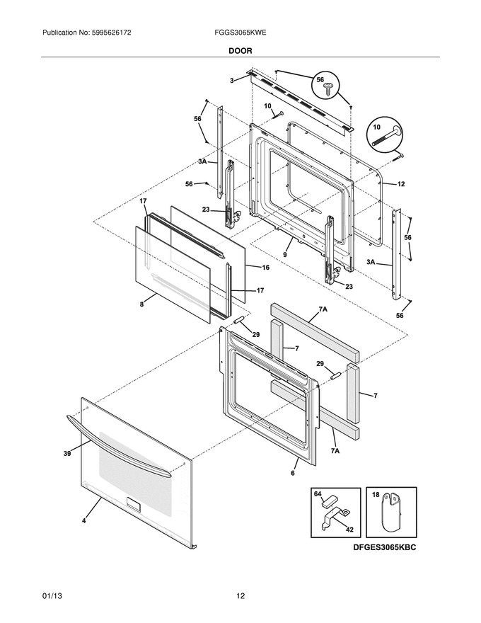 Diagram for FGGS3065KWE