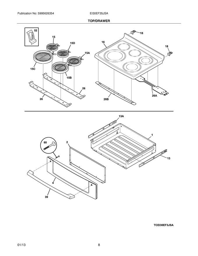 Diagram for EI30EF35JSA