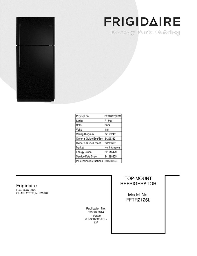 Diagram for FFTR2126LBC