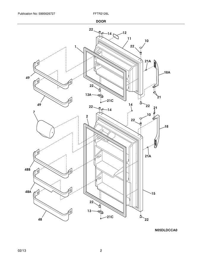 Diagram for FFTR2126LMD