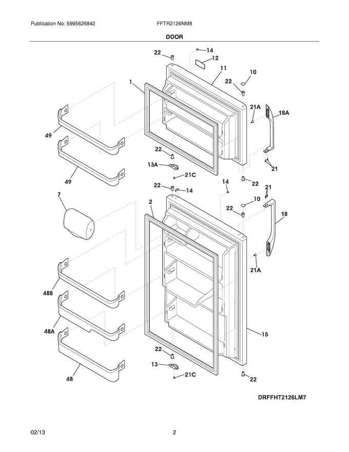Diagram for FFTR2126NM8