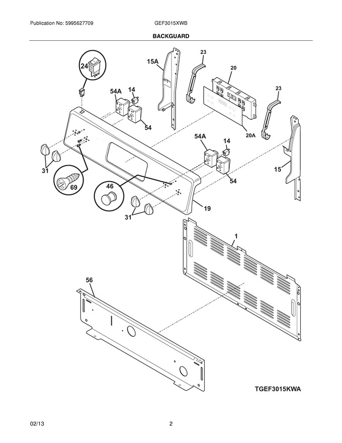 Diagram for GEF3015XWB