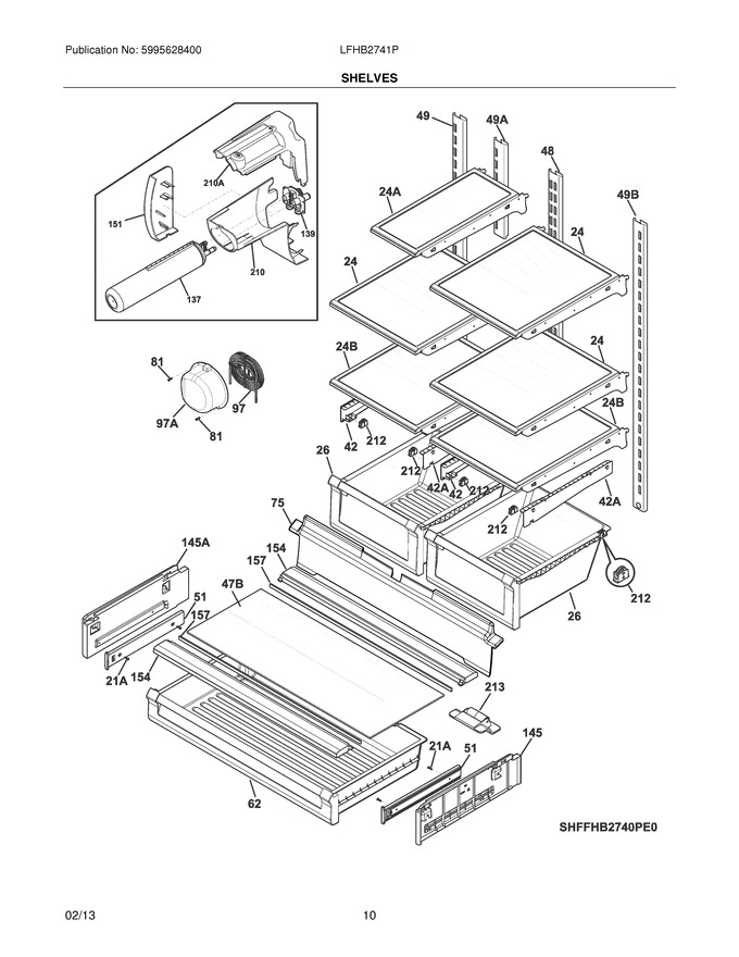 Diagram for LFHB2741PE0