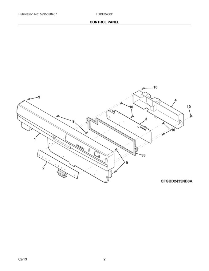 Diagram for FGBD2438PW0A
