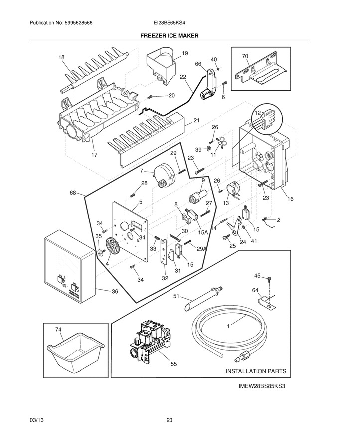 Diagram for EI28BS65KS4
