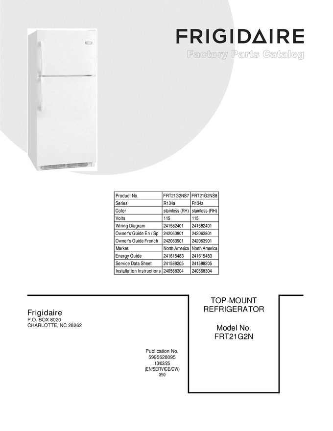 Diagram for FRT21G2NS7