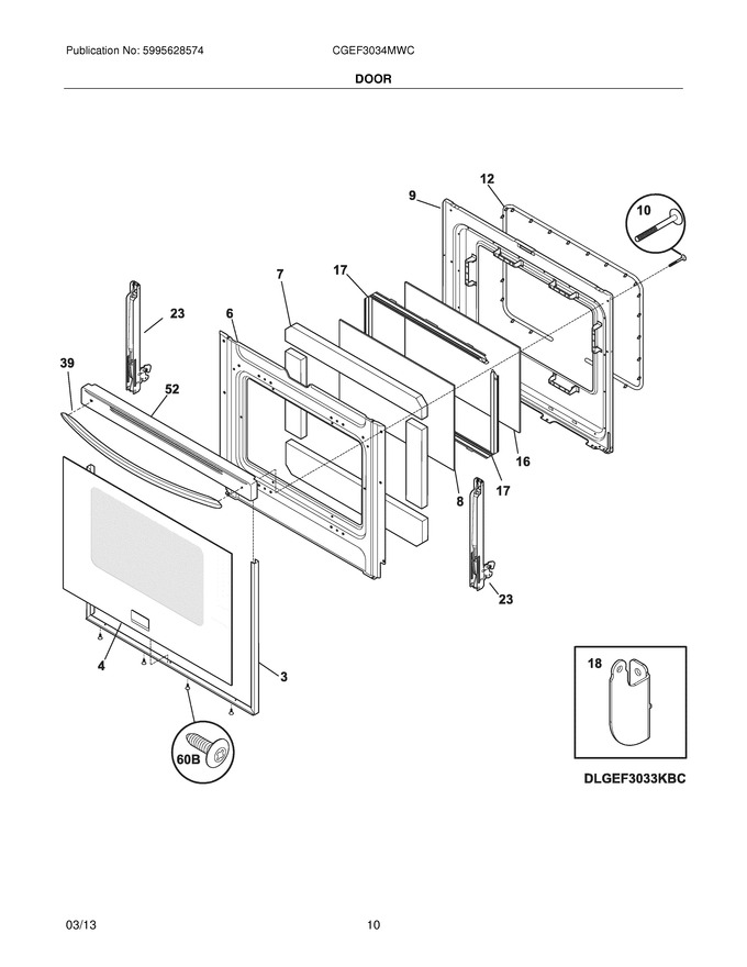 Diagram for CGEF3034MWC