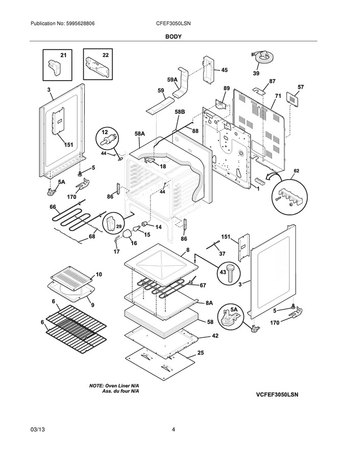 Diagram for CFEF3050LSN