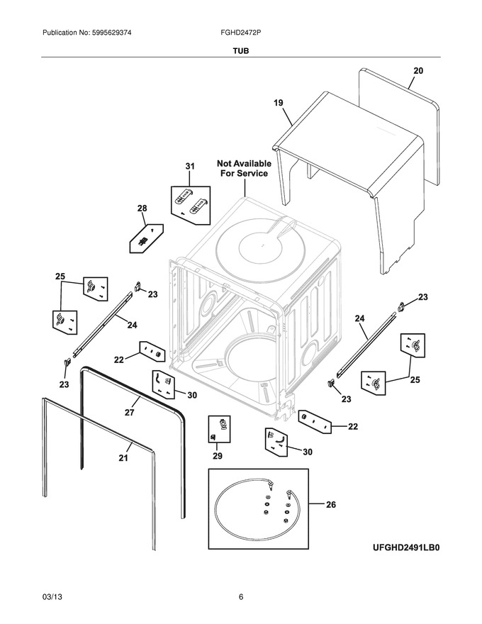 Diagram for FGHD2472PW0