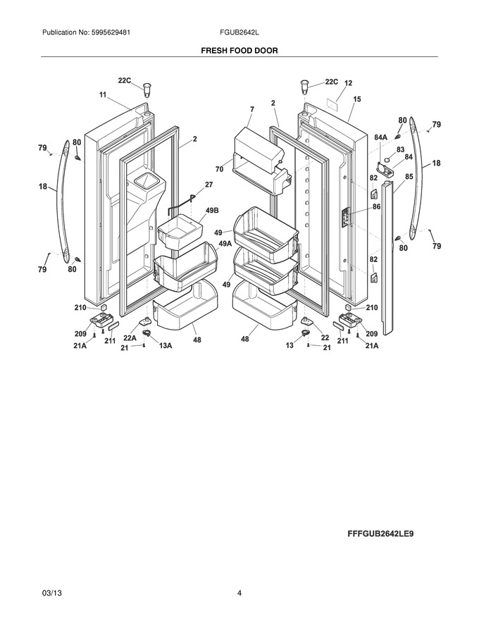 Diagram for FGUB2642LP9