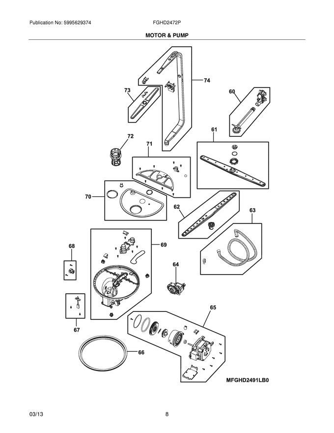 Diagram for FGHD2472PF0