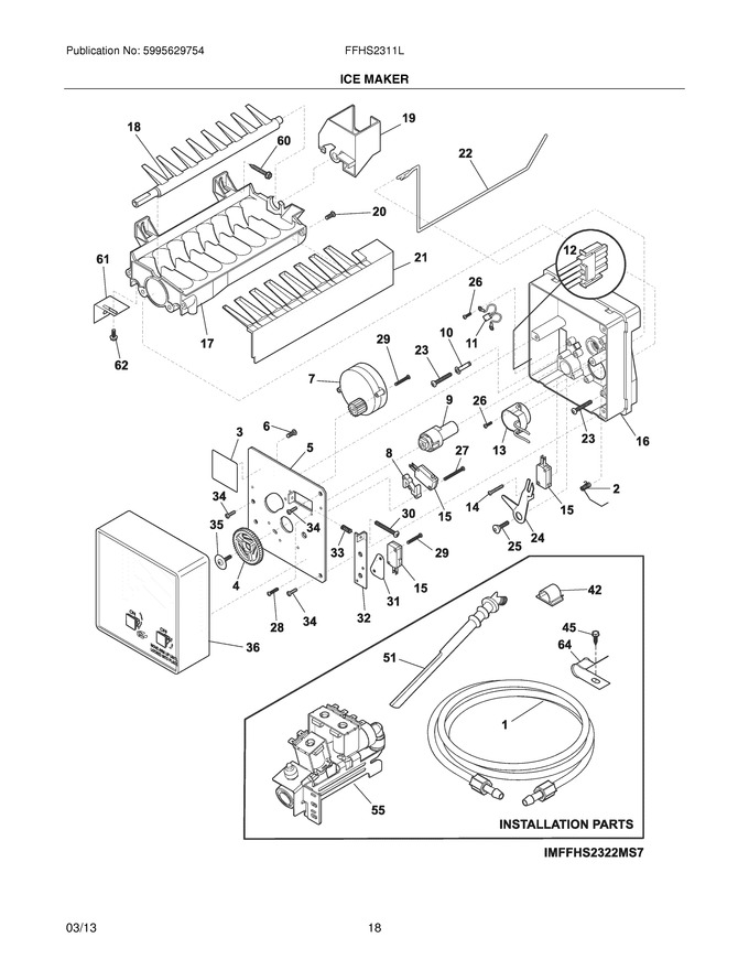 Diagram for FFHS2311LB9