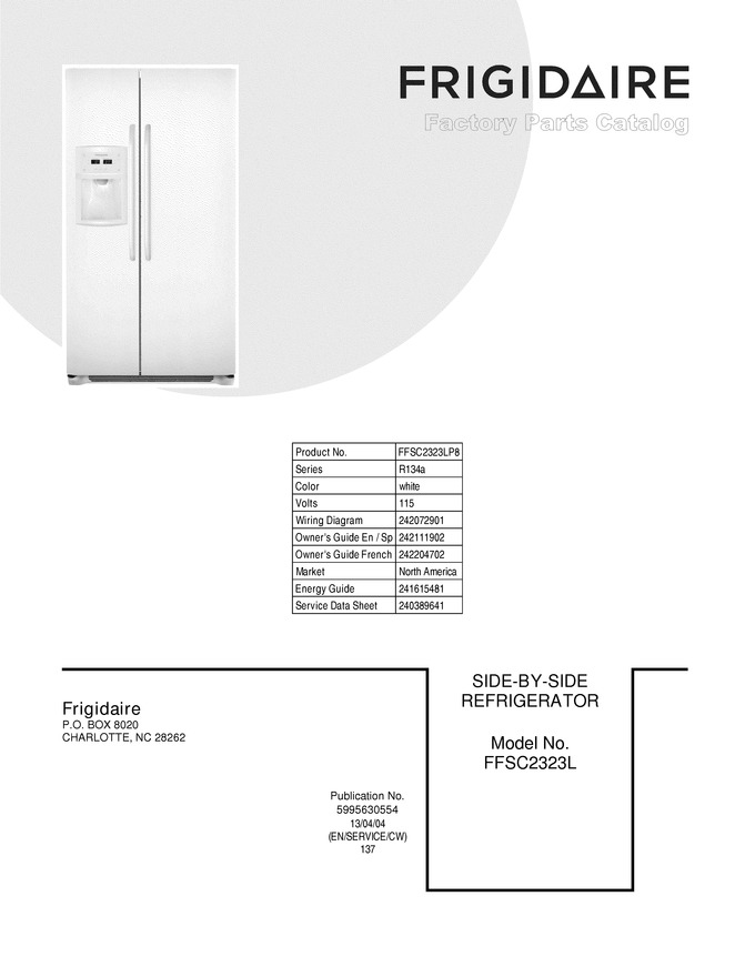 Diagram for FFSC2323LP8