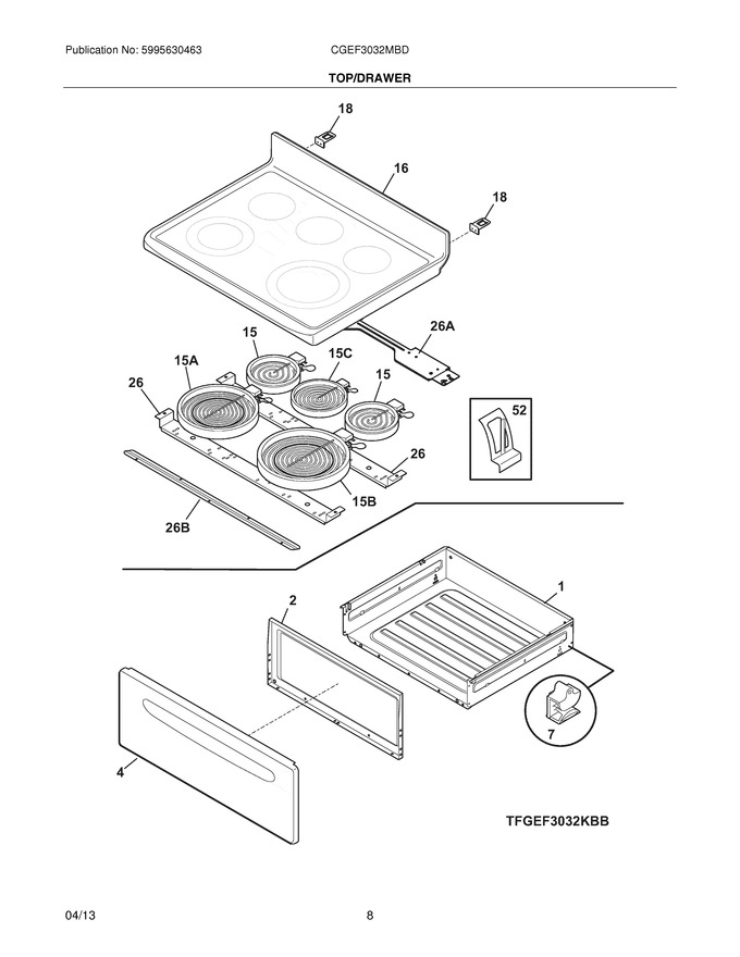 Diagram for CGEF3032MBD