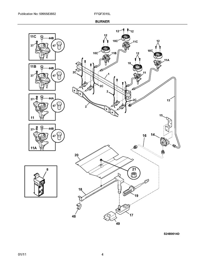 Diagram for FFGF3015LWD