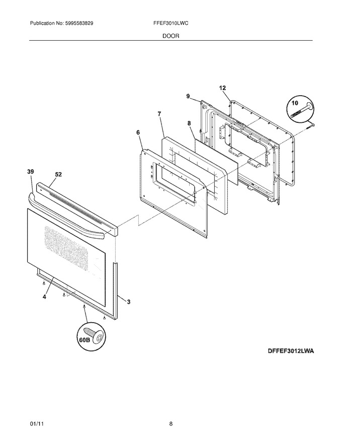 Diagram for FFEF3010LWC