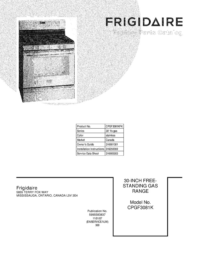 Diagram for CPGF3081KFK