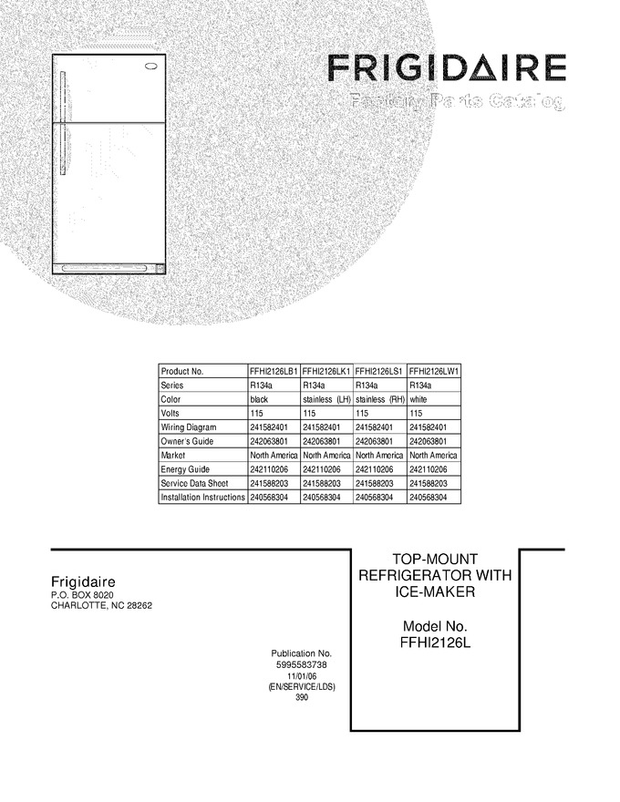 Diagram for FFHI2126LB1
