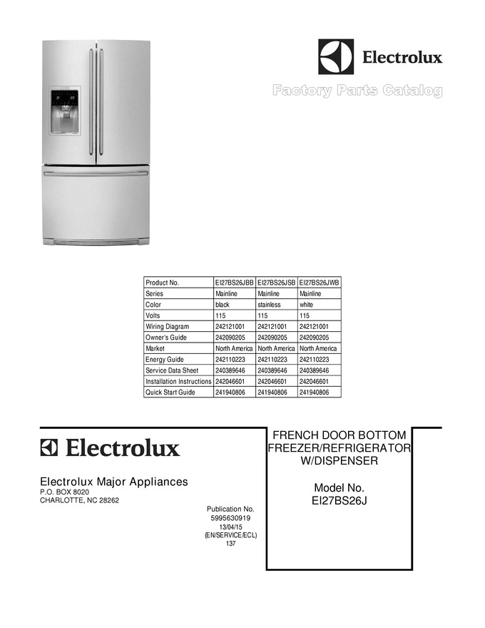 Diagram for EI27BS26JBB