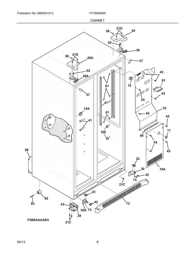 Diagram for FFHS2622MB4